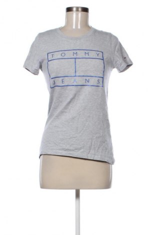 Damen T-Shirt Tommy Jeans, Größe S, Farbe Grau, Preis 23,99 €