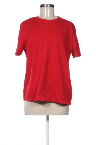 Дамска тениска Zara, Размер XL, Цвят Червен, Цена 12,00 лв.