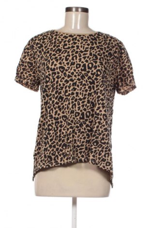 Γυναικείο t-shirt Zara, Μέγεθος L, Χρώμα Πολύχρωμο, Τιμή 7,99 €