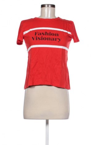 Damen T-Shirt Zara, Größe S, Farbe Mehrfarbig, Preis 5,83 €