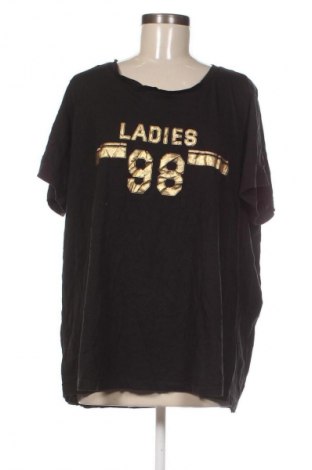 Damen T-Shirt Zizzi, Größe 3XL, Farbe Schwarz, Preis 24,99 €