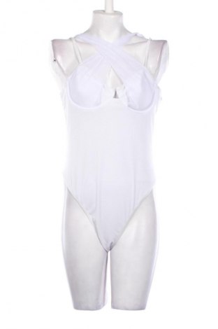 Damen-Badeanzug Boohoo, Größe L, Farbe Weiß, Preis 39,38 €