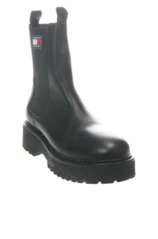 Damskie botki Tommy Jeans, Rozmiar 39, Kolor Czarny, Cena 385,99 zł