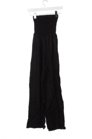 Salopetă lungă de damă Bershka, Mărime XS, Culoare Negru, Preț 118,99 Lei
