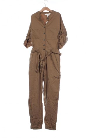 Langer Damen-Overall H&M, Größe XS, Farbe Braun, Preis 24,55 €