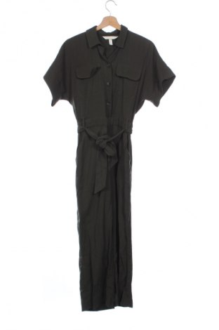 Salopetă lungă de damă H&M, Mărime XS, Culoare Verde, Preț 126,32 Lei