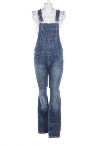 Salopetă lungă de damă Stradivarius, Mărime S, Culoare Albastru, Preț 126,00 Lei