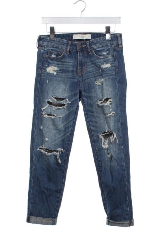 Дамски дънки Abercrombie & Fitch, Размер M, Цвят Син, Цена 41,99 лв.