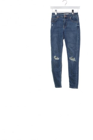 Dámské džíny  Bershka, Velikost XS, Barva Modrá, Cena  469,00 Kč