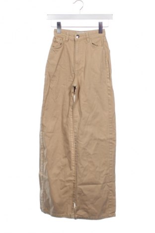 Damen Jeans Bershka, Größe XXS, Farbe Beige, Preis 14,83 €