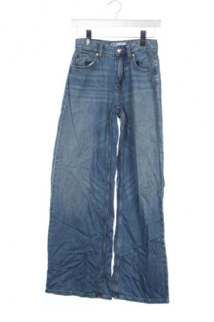 Blugi de femei Bershka, Mărime XXS, Culoare Albastru, Preț 98,99 Lei