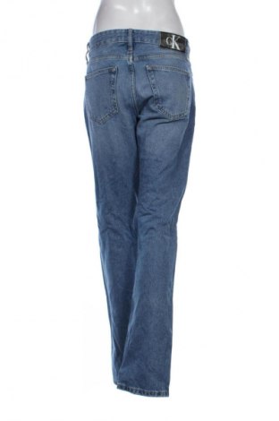 Дамски дънки Calvin Klein Jeans, Размер XL, Цвят Син, Цена 68,99 лв.