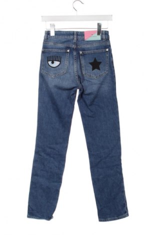 Damskie jeansy Chiara Ferragni, Rozmiar XS, Kolor Niebieski, Cena 367,20 zł