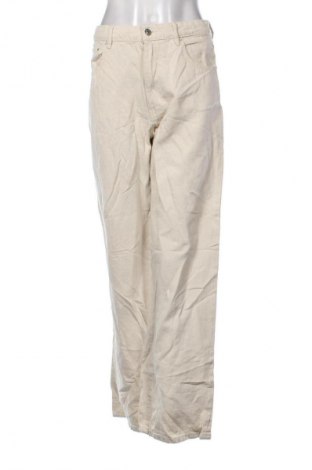 Dámske džínsy  Gina Tricot, Veľkosť M, Farba Béžová, Cena  19,95 €