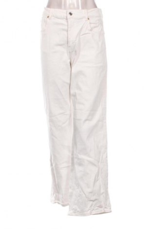 Damskie jeansy H&M, Rozmiar L, Kolor Biały, Cena 95,99 zł
