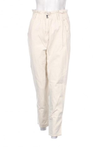 Damskie jeansy H&M, Rozmiar M, Kolor ecru, Cena 66,67 zł