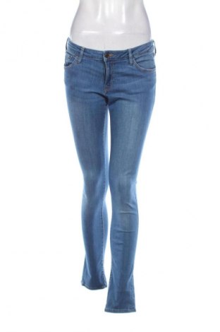Damskie jeansy H&M, Rozmiar L, Kolor Niebieski, Cena 102,09 zł