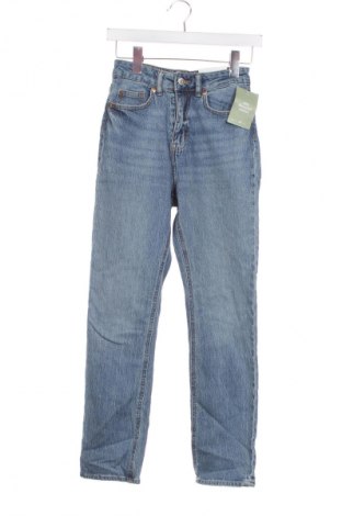 Дамски дънки H&M, Размер XS, Цвят Син, Цена 46,99 лв.