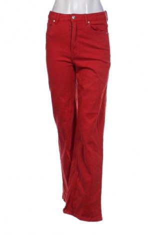 Dámské džíny  H&M Divided, Velikost S, Barva Červená, Cena  367,00 Kč