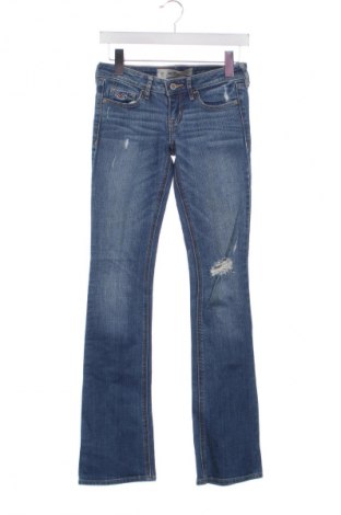 Damskie jeansy Hollister, Rozmiar S, Kolor Niebieski, Cena 94,34 zł