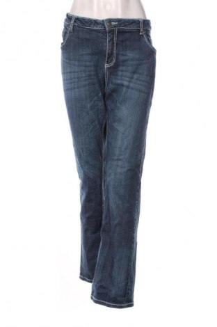 Blugi de femei John Baner, Mărime XXL, Culoare Albastru, Preț 98,99 Lei