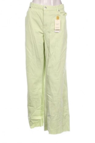 Blugi de femei Mango, Mărime XL, Culoare Verde, Preț 202,63 Lei