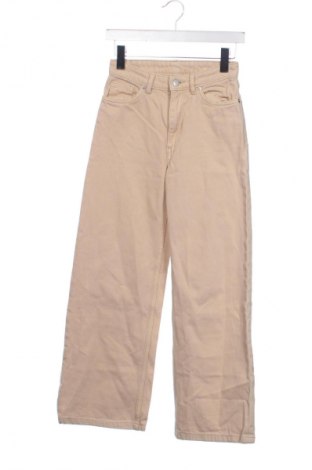 Damskie jeansy Monki, Rozmiar XS, Kolor Beżowy, Cena 80,37 zł