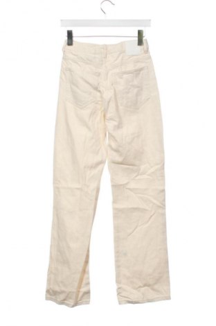 Γυναικείο Τζίν Never Denim, Μέγεθος XS, Χρώμα Εκρού, Τιμή 26,99 €