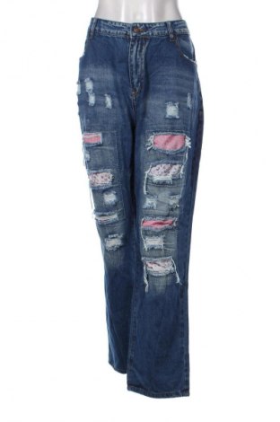 Dámské džíny  New Fashion, Velikost XXL, Barva Modrá, Cena  739,00 Kč