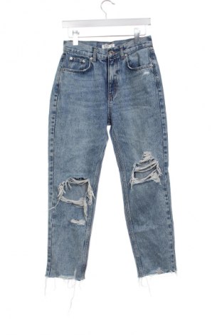 Дамски дънки Pull&Bear, Размер M, Цвят Син, Цена 29,99 лв.