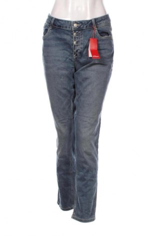 Blugi de femei S.Oliver, Mărime XL, Culoare Albastru, Preț 316,99 Lei