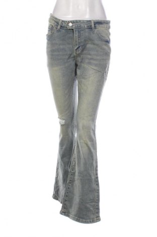 Blugi de femei SHEIN, Mărime XL, Culoare Albastru, Preț 98,99 Lei