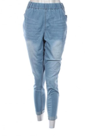 Damskie jeansy SHEIN, Rozmiar XXL, Kolor Niebieski, Cena 66,67 zł