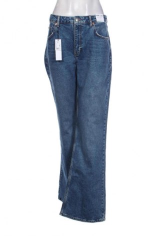 Blugi de femei Topshop, Mărime L, Culoare Albastru, Preț 281,22 Lei