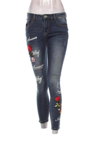 Damskie jeansy Unbranded, Rozmiar M, Kolor Kolorowy, Cena 95,99 zł