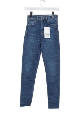 Dámské džíny  Zara, Velikost XS, Barva Modrá, Cena  999,00 Kč