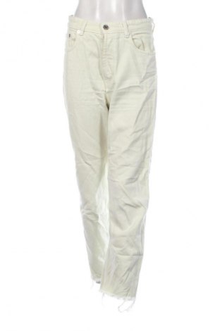 Damskie jeansy Zara, Rozmiar M, Kolor Beżowy, Cena 88,99 zł