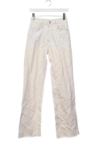Γυναικείο Τζίν Zara, Μέγεθος XS, Χρώμα  Μπέζ, Τιμή 17,99 €
