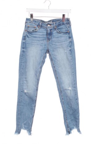 Dámske džínsy  Zara, Veľkosť M, Farba Modrá, Cena  13,81 €