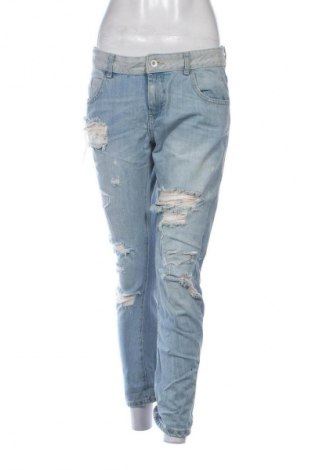 Dámske džínsy  Zara, Veľkosť L, Farba Modrá, Cena  15,95 €