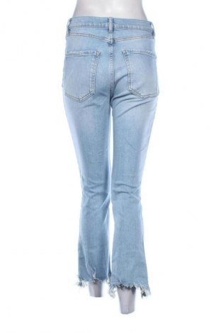 Blugi de femei Zara, Mărime S, Culoare Albastru, Preț 91,99 Lei