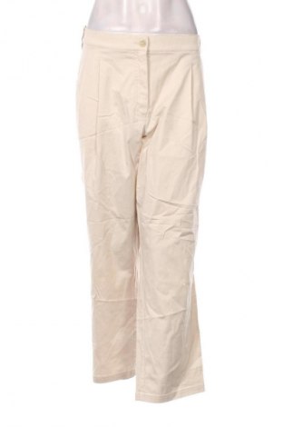 Pantaloni de velvet de femei Ulla Popken, Mărime 3XL, Culoare Bej, Preț 163,99 Lei