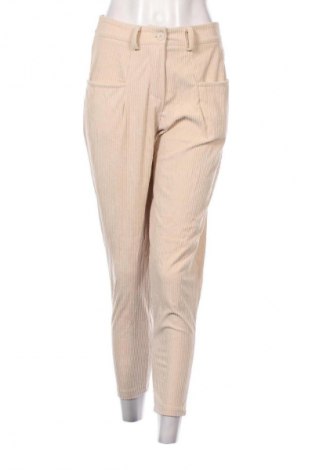 Pantaloni de velvet de femei Unbranded, Mărime M, Culoare Bej, Preț 98,99 Lei