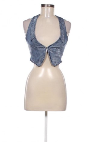 Dámská vesta  Bershka, Velikost S, Barva Modrá, Cena  494,00 Kč
