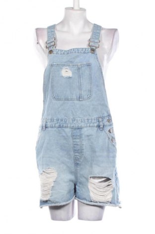 Salopetă scurtă de damă Denim&Co., Mărime L, Culoare Albastru, Preț 102,63 Lei