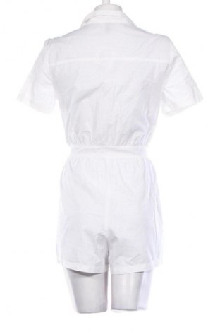Salopetă scurtă de damă H&M Divided, Mărime M, Culoare Alb, Preț 145,69 Lei