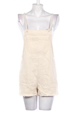 Damski krótki kombinezon Pull&Bear, Rozmiar S, Kolor ecru, Cena 89,71 zł