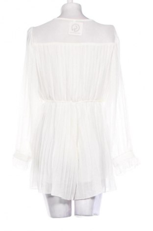 Salopetă scurtă de damă Unbranded, Mărime L, Culoare Alb, Preț 84,99 Lei