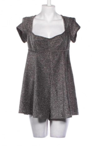 Salopetă scurtă de damă Urban Outfitters, Mărime L, Culoare Argintiu, Preț 128,62 Lei