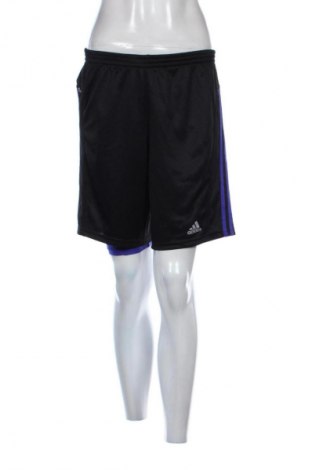 Γυναικείο κοντό παντελόνι Adidas, Μέγεθος S, Χρώμα Μαύρο, Τιμή 21,99 €